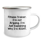 Fitness Trainer Funny Mug Gifts from Friends for Christmas Unique Presents - Image 2